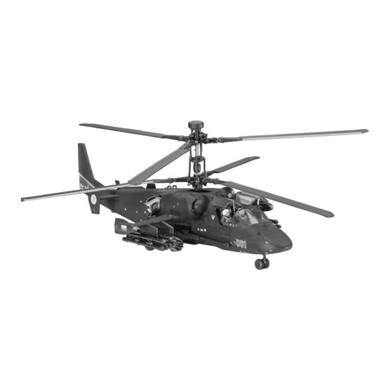 REVELL Kamov Ka-52 ALLIGATOR Instrucciones