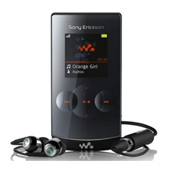 Sony Ericsson W980 Walkman Manual De Instrucciones