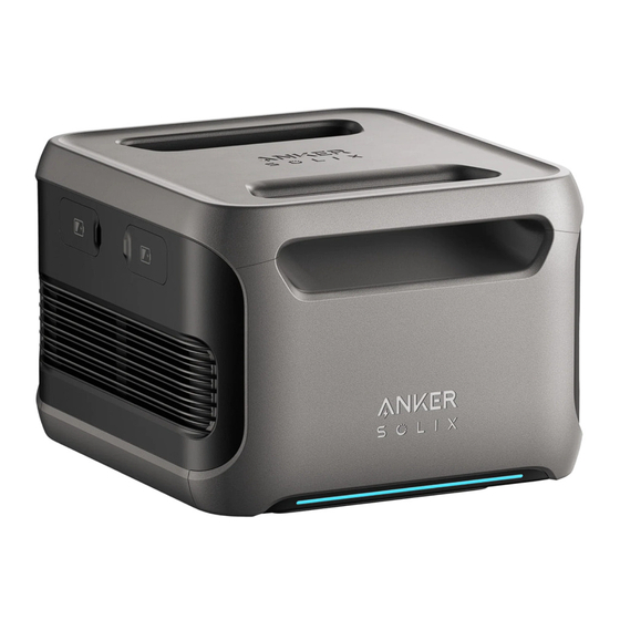 Anker SOLIX BP3800 Guia Del Usuario
