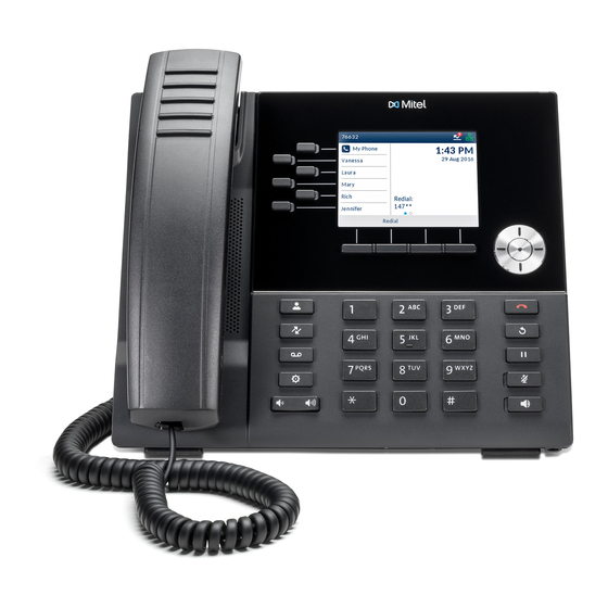 Mitel MiVoice 6920 Guía De Referencia Rápida