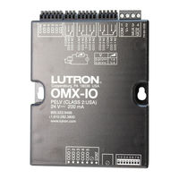 Lutron Grafik Eye OMX-IO Instrucciones Para La Instalación