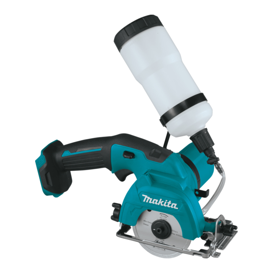 Makita CC02 Manuales