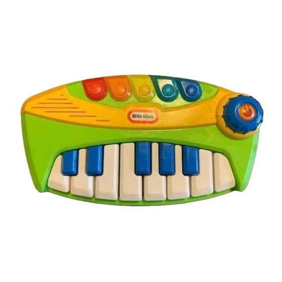 Little Tikes PopTunes Keyboard Manual De Instrucciones