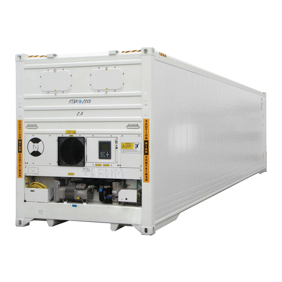 MAERSK CONTAINER INDUSTRY STAR COOL SCU-40 MANUAL DE FUNCIONAMIENTO Y ...