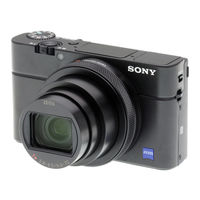 Sony Cyber-Shot DSC-RX100M7 Guia De Ayuda