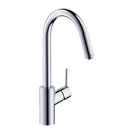 Hansgrohe Talis M52 260 1jet 14872000 Instrucciones De Montaje