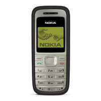 Nokia 1200 Guía Del Usario