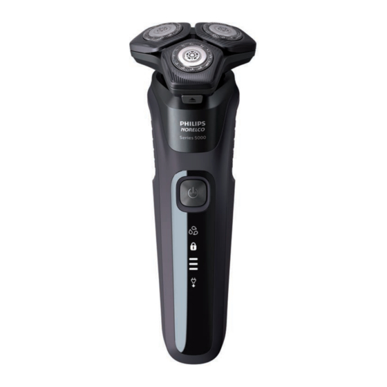 Philips Norelco S5000 Serie Manual De Instrucciones