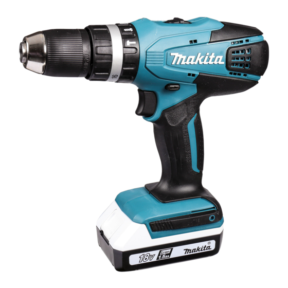 Makita HP457D Manual De Instrucciones
