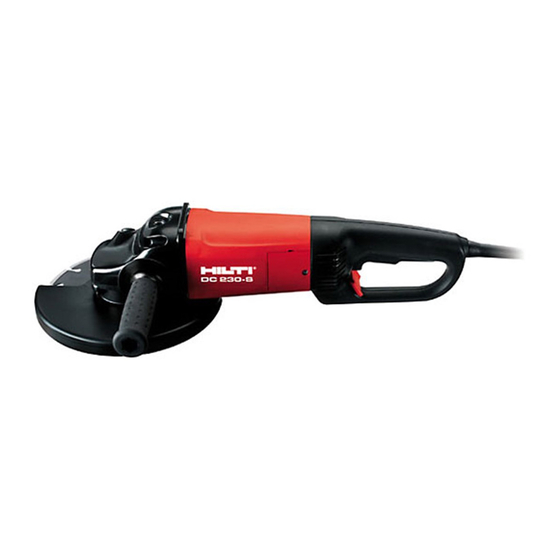 Hilti DC230-S Manuales