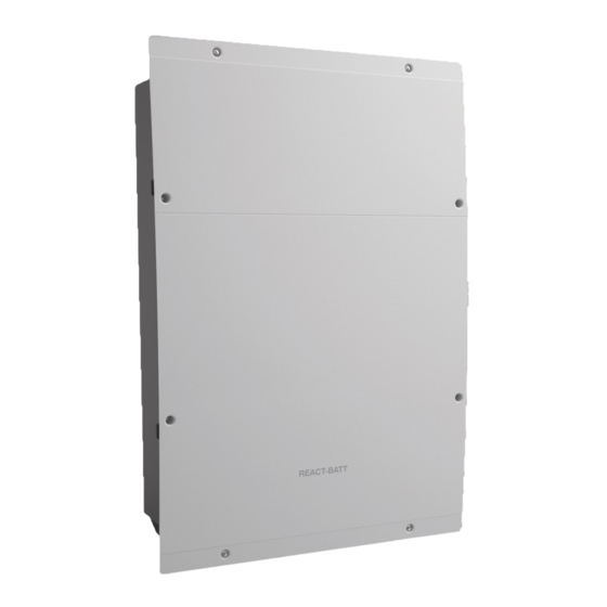 ABB REACT-BATT-AP1 Guía De Instalación Rápida