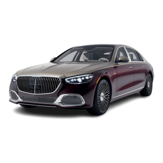 Mercedes-Benz Maybach Clase S 2021 Instrucciones De Servicio