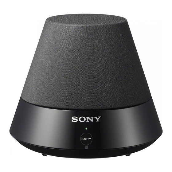 Sony SA-NS300 Instrucciones De Funcionamiento