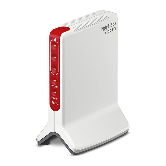 Fritz! Box 6820 LTE Guia De Inicio Rapido