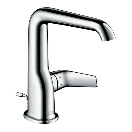 Hansgrohe AXOR Bouroullec 19010000 Instrucciones De Montaje