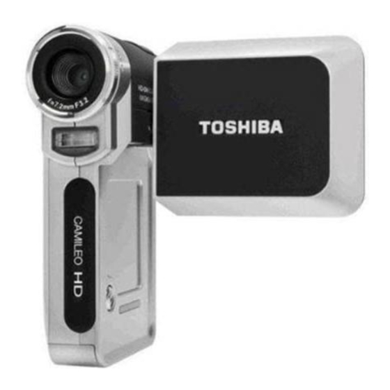 Toshiba Camileo HD Manual Del Usuario