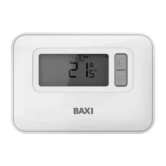 Baxi TX3000 Manual Del Usuario