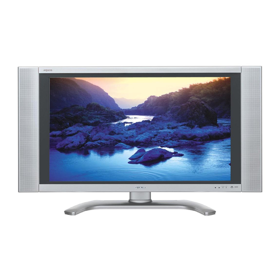 Sharp LC-26DA5U Manual De Operación