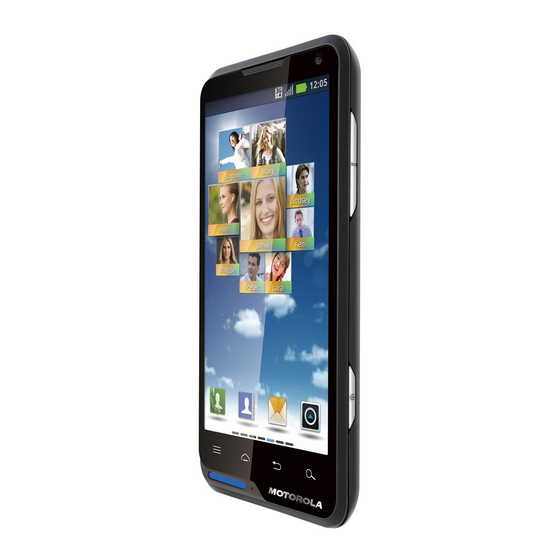 Motorola XT615 Manual De Instrucciones