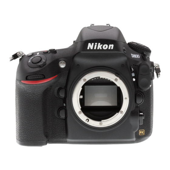 Nikon D800 Guia Tecnica