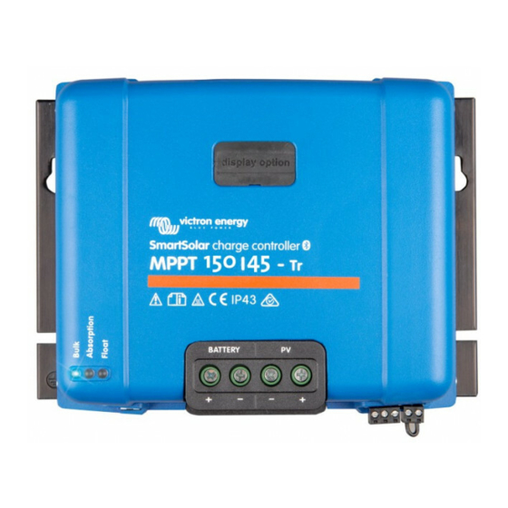 Victron energy SmartSolar MPPT 150/45-Tr Manual