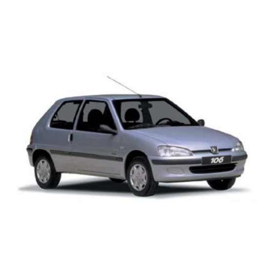 PEUGEOT 106 Manuales