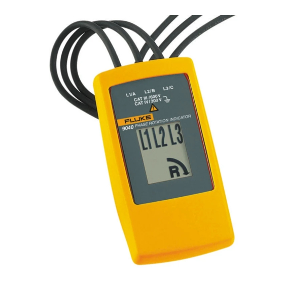 Fluke 9040 Manual De Uso