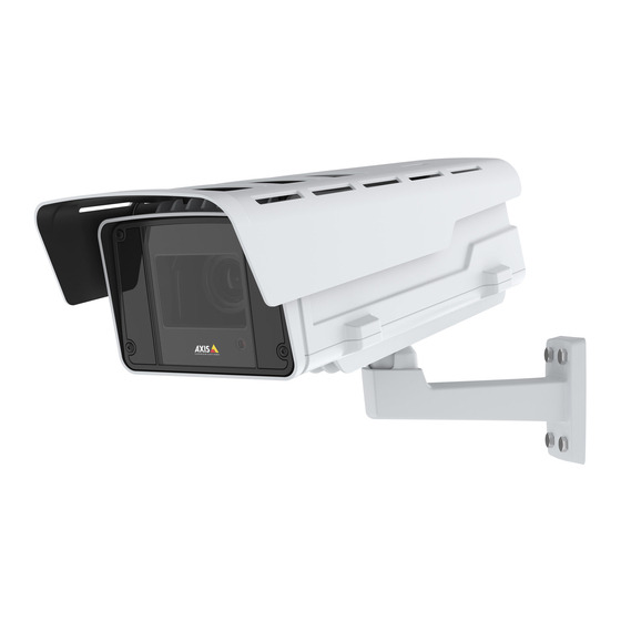 Axis Communications Q1615 Mk III Manual Del Usuario