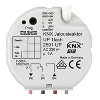 Jung KNX 2501 UP Manual De Instrucciones