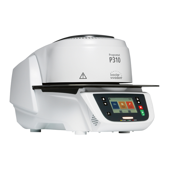 Ivoclar Vivadent Programat P310 G2 Instrucciones De Uso