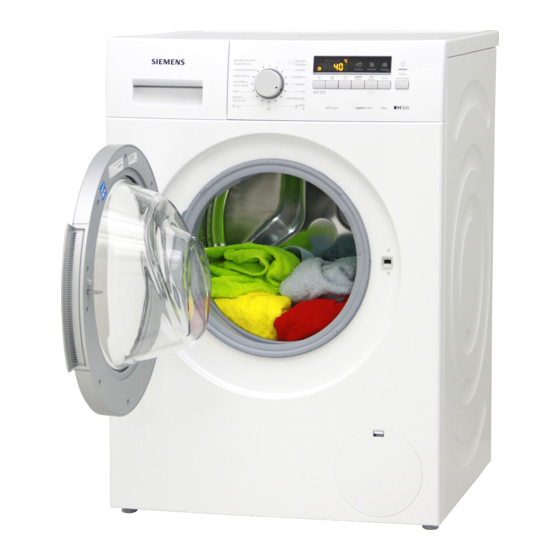 Siemens WM14K268EE Instrucciones De Uso Y Montaje