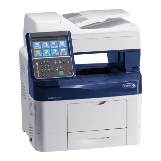 Xerox WorkCentre 3655 Guía Rápida De Inicio