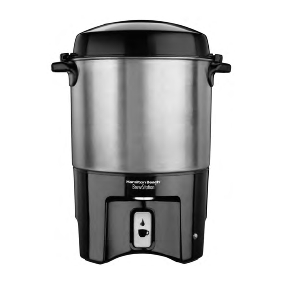 Hamilton Beach BrewStation 40540 Manual De Instrucciones