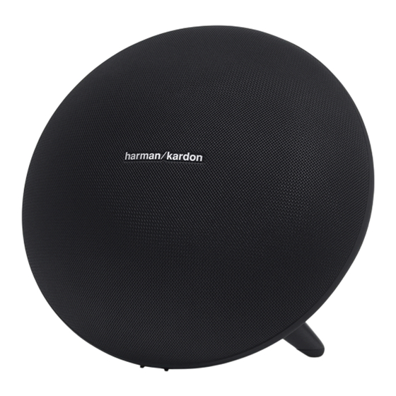 Harman Kardon ONYX STUDIO 3 Manual De Instrucciones