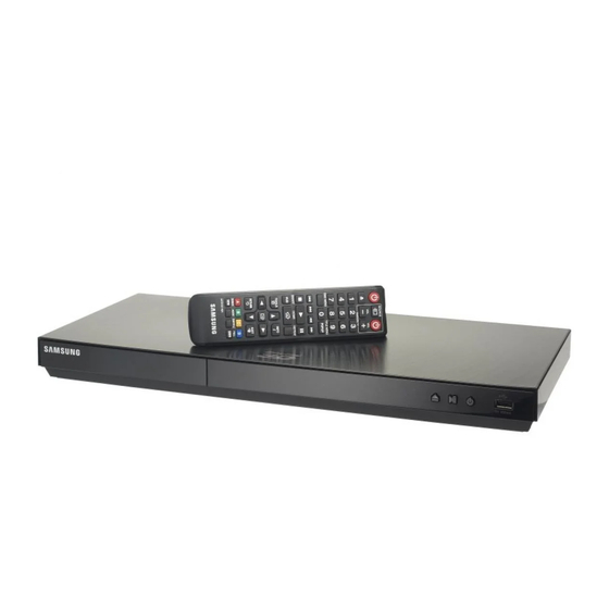 Samsung BD-E6100 Manual De Instalación
