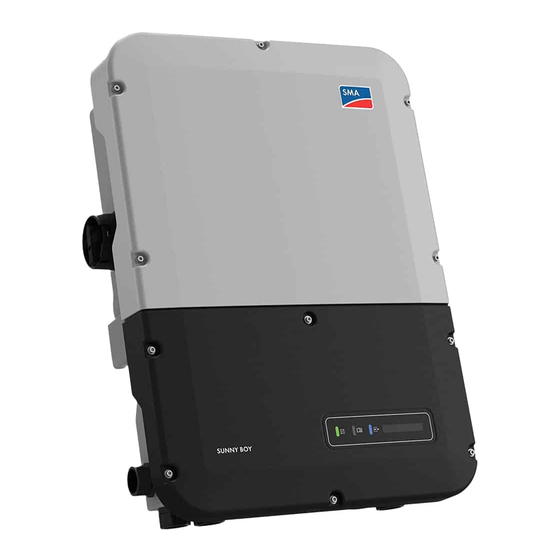 SMA Sunny Boy Storage 3.8-US Instrucciones De Instalación