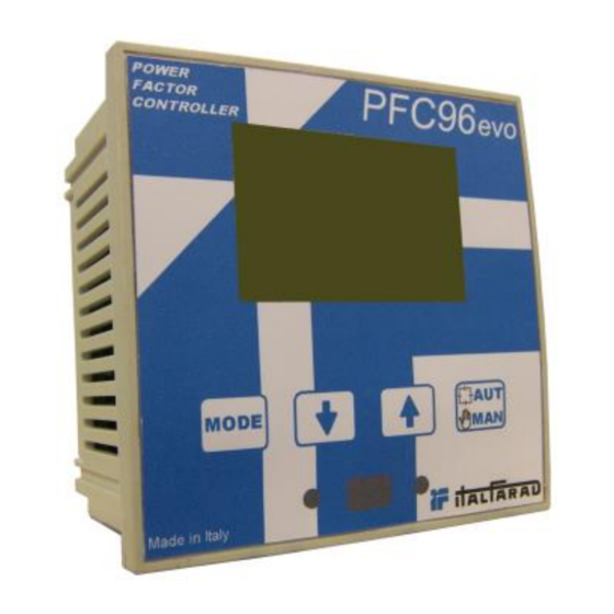 ITALFARAD PFC96evo Manual De Instrucciones