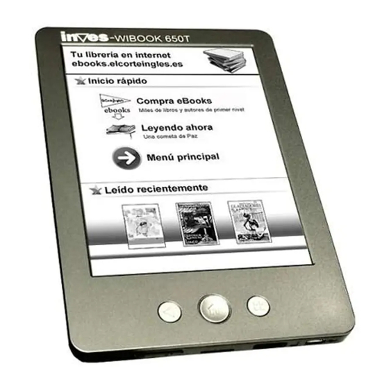 Inves WIBOOK 650T Manual De Usuario