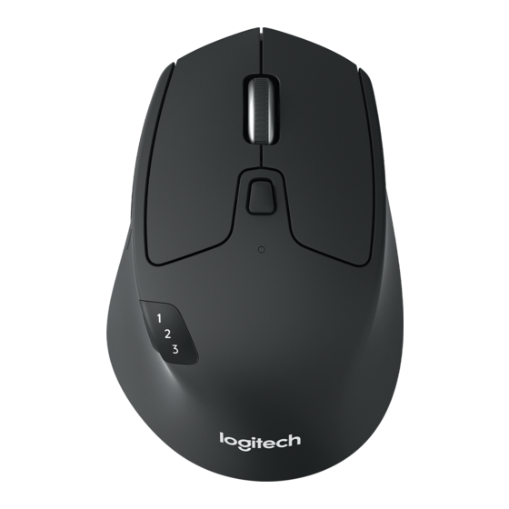 Logitech M720 Guía De Configuración