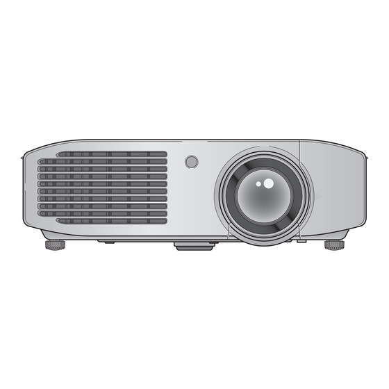 Panasonic PT-LZ370E Instrucciones De Operación