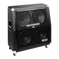 Behringer ULTRASTACK BG412S Instrucciones De Funcionamiento