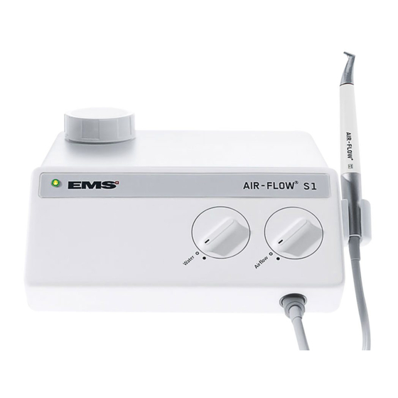 EMS AIR-FLOW S1 Instrucciones De Empleo