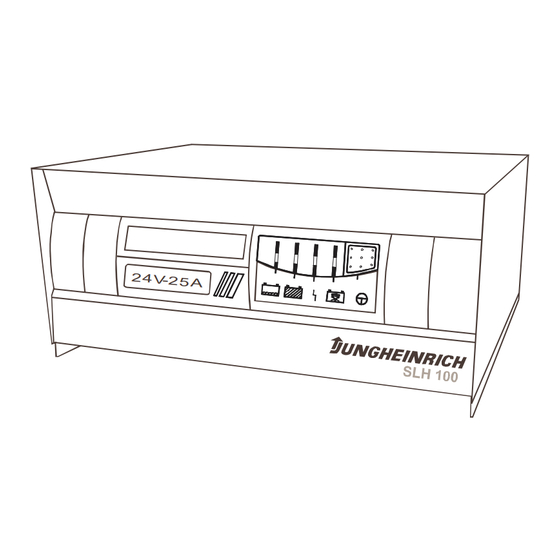 Jungheinrich SLH 100 Manual De Instrucciones