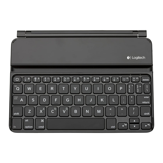 Logitech Ultrathin Keyboard Mini Manual De Uso