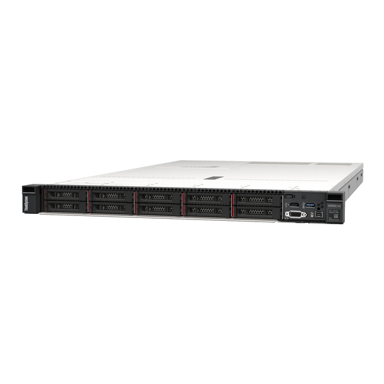 Lenovo ThinkSystem SR630 V2 Manual De Mantenimiento