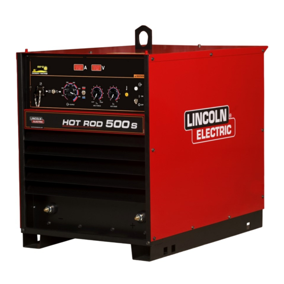 Lincoln Electric HOT ROD 500S Manual De Instrucciones