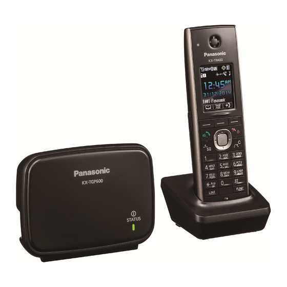 Panasonic KX-TGP600 Instrucciones De Funcionamiento