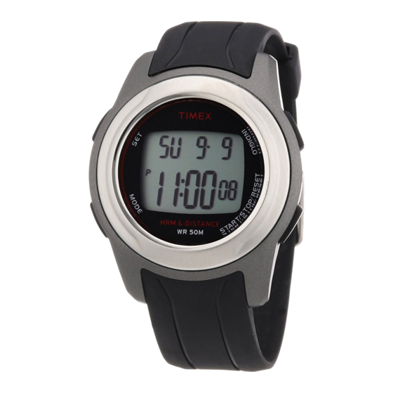 Timex HEALTH TOUCH PLUS Manuales