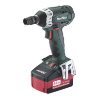 Metabo SSD 18 LT Instrucciones De Manejo