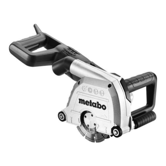 Metabo MFE 40 Instrucciones De Manejo